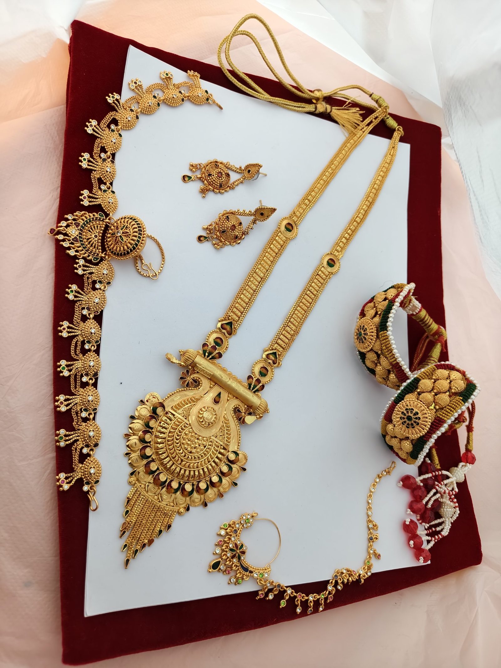 1000694790.jpg Rakhdi set, ponchi , Nath, Ramnavmi - Image 1