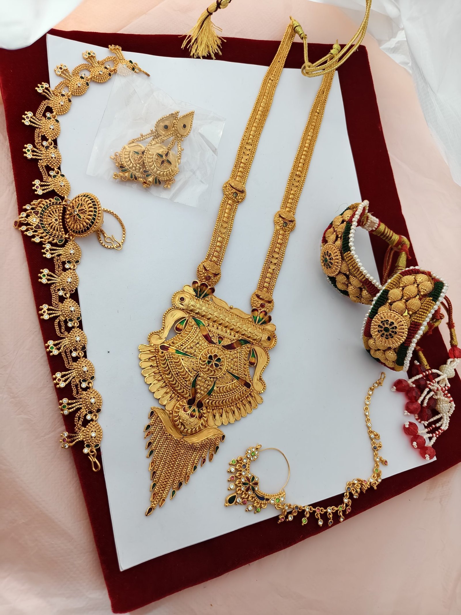 1000694916-2-scaled-1.jpg Rakhdi set, ponchi , Nath Ranihar - Image 1