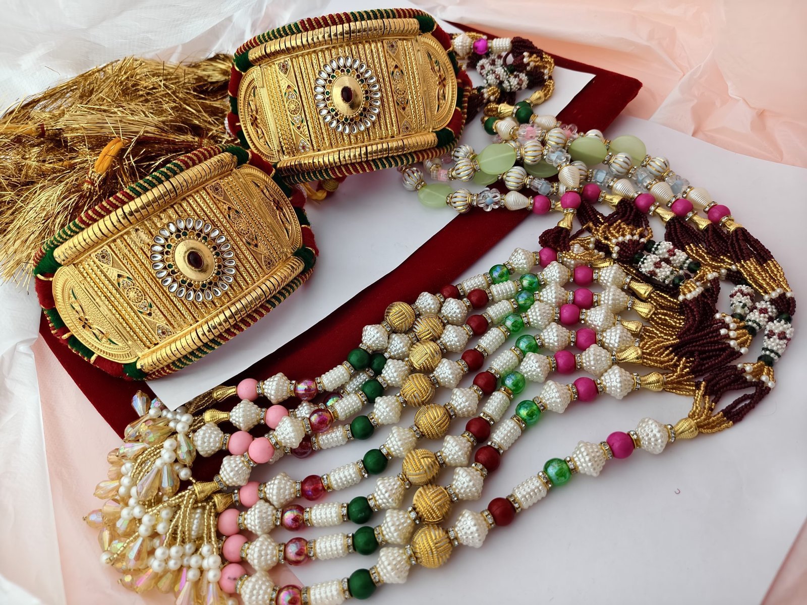 1000790517-2-scaled-1.jpg Bajuband povai with loom - Image 1