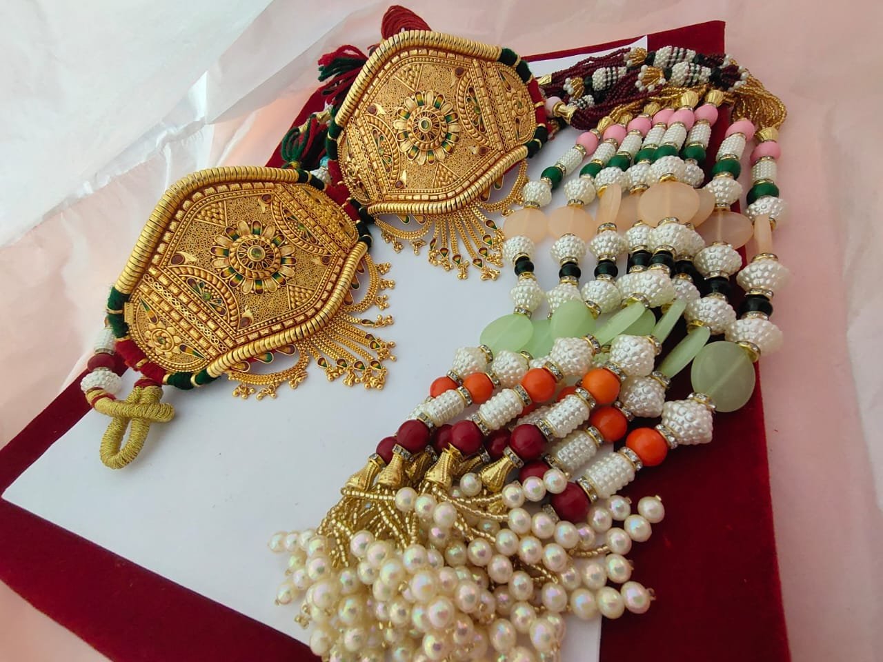 WhatsApp-Image-2025-09-06-at-08.51.49-1.jpeg Bajuband kalkati with loom - Image 1